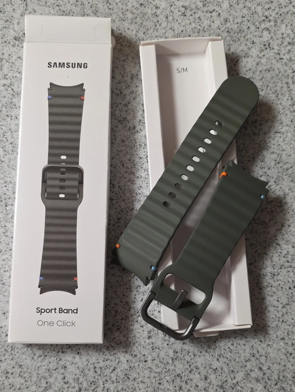 Samsung Olive Green Sport Band, Size S/M